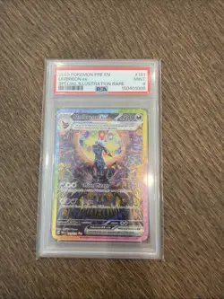 Pokemon Prismatic Evolutions Umbreon Special Illustration Rare 161/131 PSA 9 - Image 1