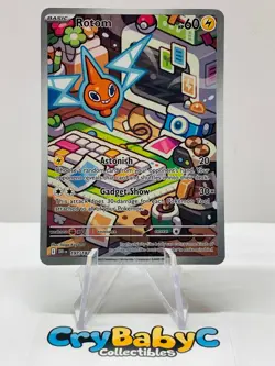 Pokemon Rotom 197/182 Destined Rivals Scarlet & Violet Illustration Rare - Image 1