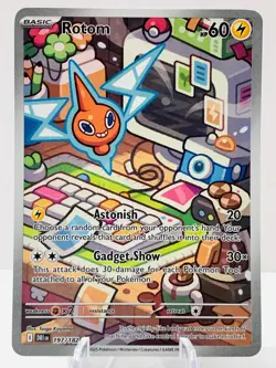 Pokemon Rotom 197/182 Destined Rivals Scarlet & Violet Illustration Rare - Image 2