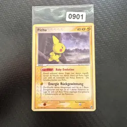 Pokemon Pichu 20/100 EX Sandsturm 2003 Deutsch - Image 1