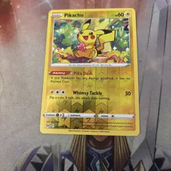 Lost Origin Pikachu 052/196 Common Reverse Holo NM/M - Image 1