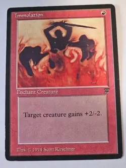 MTG - Immolation LP/MP - Legends - Image 1
