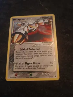 Pokemon Metagross Star 113/113 EX Delta Species Ultra Rare Holo 90 HP - Image 1
