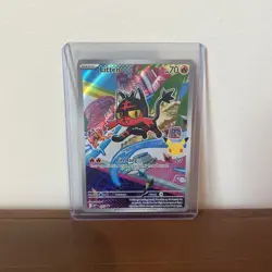 Litten 44 First Partner Illustration Rare Pokemon 30th Anniversary MEP 044 NM - Image 1