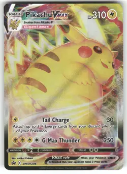 Pikachu VMAX SWSH286 Holo Promo Sword & Shield Promo Pokemon Near Mint - Image 1