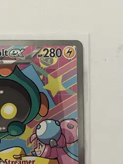 Pokemon Iono's Bellibolt ex 279/217 Me: Ascended Heroes Holo - Image 3