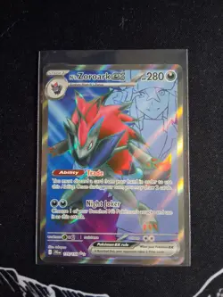 Pokemon TCG Journey Together N's Zoroark EX 175/159 Holo Ultra Rare NM - Image 1