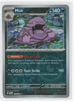 Pokemon Scarlet & Violet 127/198 Muk Reverse Holo - Image 1