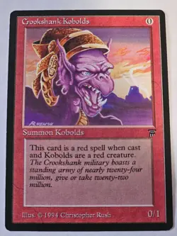 MTG - Crookshank Kobolds LP - Legends - Image 1