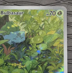 Pokemon TCG Bulbasaur #166/165 Scarlet & Violet 151 Illustration Rare LP - Image 4