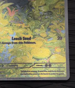 Pokemon TCG Bulbasaur #166/165 Scarlet & Violet 151 Illustration Rare LP - Image 5