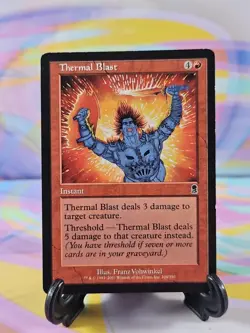 Magic the Gathering MTG Odyssey 2001 Card | Thermal Blast 224/350 - Image 1