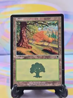 Magic the Gathering MTG Odyssey 2001 Card | Forest 349/350 - Image 1
