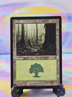 Magic the Gathering MTG Odyssey 2001 Card | Forest 348/350 - Image 1