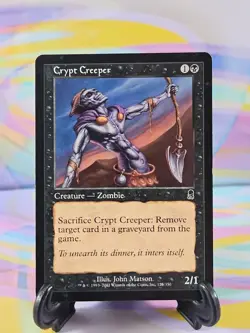 Magic the Gathering MTG Odyssey 2001 Card | Crypt Creeper 125/350 - Image 1