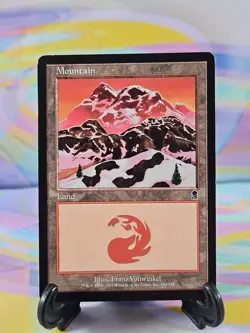 Magic the Gathering MTG Odyssey 2001 Card | Mountain 344/350 - Image 1