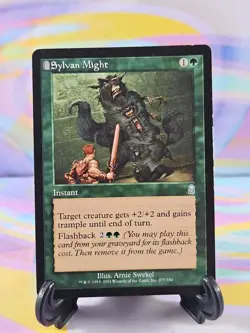 Magic the Gathering MTG Odyssey 2001 Card | Sylvan Might 277/350 - Image 1