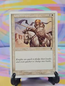 Magic the Gathering MTG Seventh Edition 2001 Card | Knight Errant 24/350 - Image 1