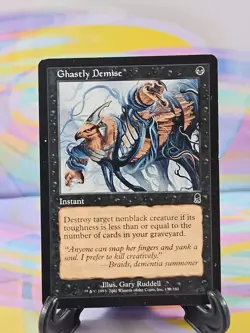 Magic the Gathering MTG Odyssey 2001 Card | Ghastly Demise 139/350 - Image 1