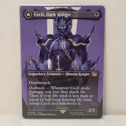 MTG Cecil, Dark Knight // Cecil, Redeemed Paladin(#380) Borderless - FINAL - Image 1