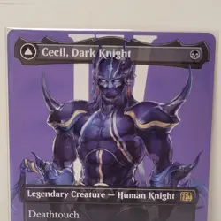 MTG Cecil, Dark Knight // Cecil, Redeemed Paladin(#380) Borderless - FINAL - Image 2