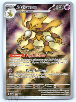 Alakazam 009 Pokemon ME: Mega Evolution Promo Promo - Image 1