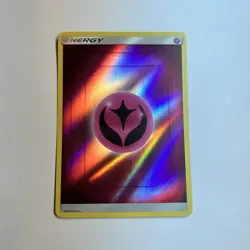 Pokemon TCG Fairy Energy Reverse Holo Hidden Fates Sun & Moon - Image 1