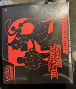 Pokemon Destined Rivals ETB Elite Trainer Box - Sealed No Tears Or Holes - Image 1