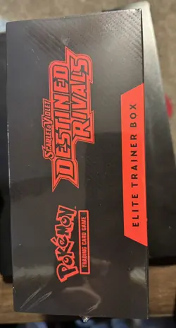Pokemon Destined Rivals ETB Elite Trainer Box - Sealed No Tears Or Holes - Image 4
