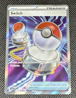 Pokemon TCG - Switch 123/094 Me02: Phantasmal Flames Holo Full Art Trainer - Image 1