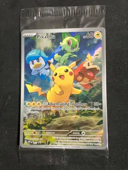 Pikachu #27 SEALED Pokemon TCG Black Star Promo Near Mint Paldea Evolved ETB 027 - Image 1