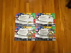 Pokemon Tcg Ascended Heroes Premium Poster Collection Set Lucario & Gardevoir x4 - Image 2