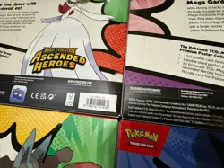 Pokemon Tcg Ascended Heroes Premium Poster Collection Set Lucario & Gardevoir x4 - Image 4