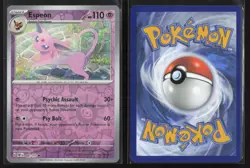 Espeon 086/197 Uncommon Obsidian Flames Pokemon Reverse Holo Near Mint - Image 3