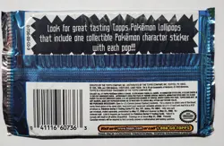 Pokemon Topps TV Animation Series 2 Sealed Pack Blue Logo From Sealed Box MINT - Image 4