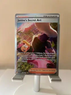 Janine's Secret Art (SIR) #173/131 - Sv: Prismatic Evolutions - Pokemon NM - Image 1