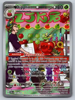 Dipplin 170/167 Twilight Masquerade Near Mint Pokemon Card - Image 1