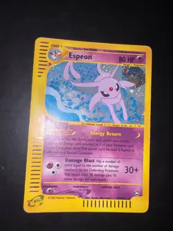 2003 Pokemon Aquapolis #H9/H32 Espeon Holo ENG - Image 2