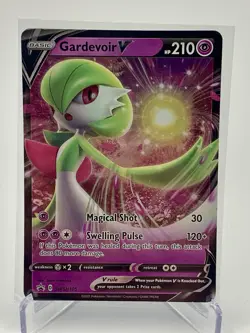 Gardevoir V Black Star Promo Holo SWSH105 Pokemon Sword and Shield - Image 1