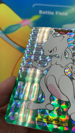 Pokemon Mewtwo Carddass No. 150 Green Bandai Japanese Holo #2831 - Image 2