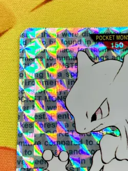 Pokemon Mewtwo Carddass No. 150 Green Bandai Japanese Holo #2831 - Image 3
