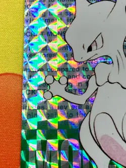 Pokemon Mewtwo Carddass No. 150 Green Bandai Japanese Holo #2831 - Image 5