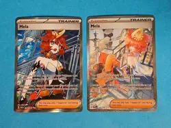 Pokemon Paradox Rift Mela 254/182 Special Illustration & Mela 236/182 Full Art - Image 1