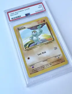 Machop #52/102 - PSA 9 (1) - Pokemon TCG Base Set Unlimited - Image 2