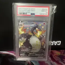 PSA 10 Pokemon Charizard VMAX Shining Fates Shiny Vault SV107/SV122 Holo - Image 1