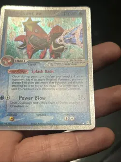 Pokemon TCG Crawdaunt ex 2006 Holon Phantoms 99/110 ex Holo- LP/ NM - Image 5