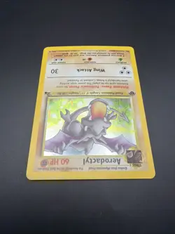 Aerodactyl - 1st Edition Holo - 1/62 Fossil Set - Pokemon TCG - 1999 - Image 4
