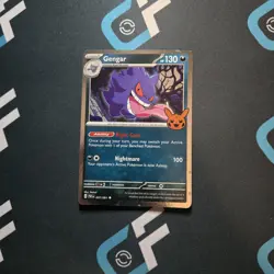Gengar (Cosmos Holo) 057/091 Trick or Trade Booster 2024 Holo Pokemon TCG - Image 1