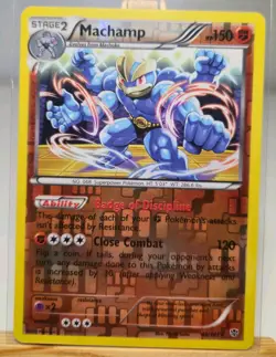 Machamp 49/101 Plasma Blast Reverse Holo N/M POKEMON ENGLISCH VINTAGE - Image 1