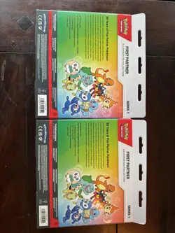 2x Pokemon TCG First Partner Illustration Collection Series 1 New Sealed - Image 2